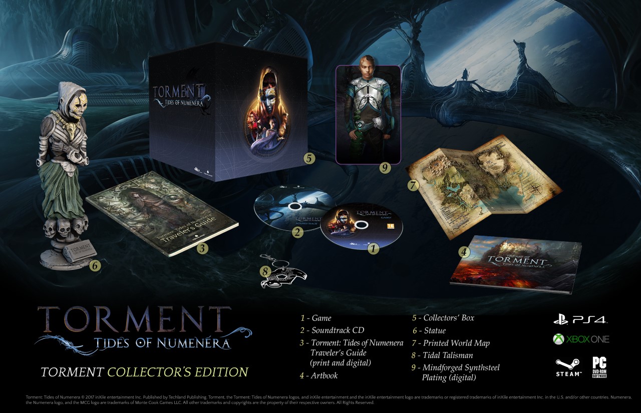 Torment Tides Of Numenera Collectors Edition